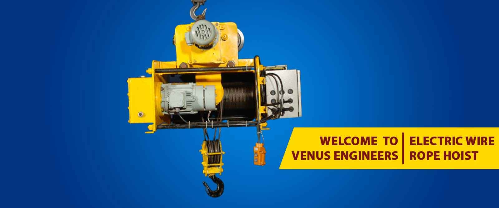 Electric Wire Rope Hoist in Rohtak
