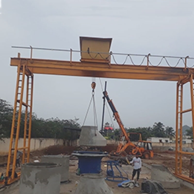 Double Girder Goliath Crane Manufacturers in Bokaro Steel City