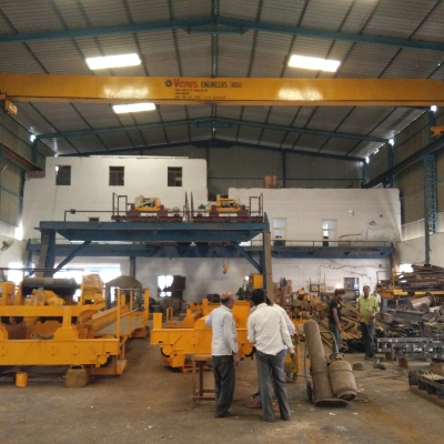 Single Girder EOT Crane Manufacturers in Guntur
